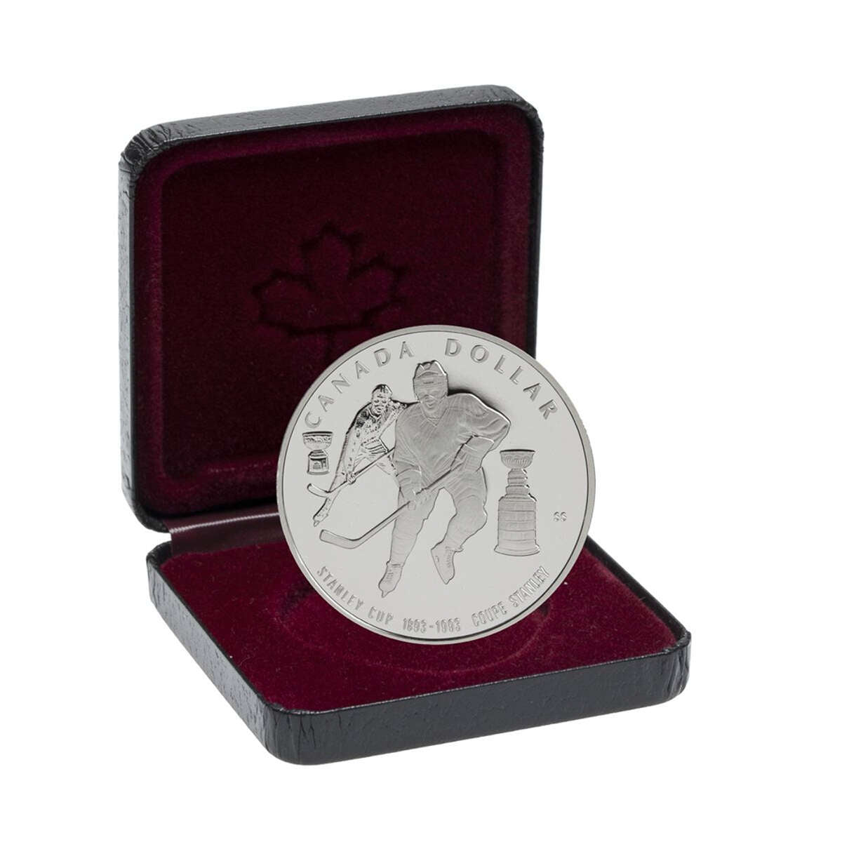 1993 $1 The Stanley Cup, 100th Anniversary - Sterling Silver Dollar Pr