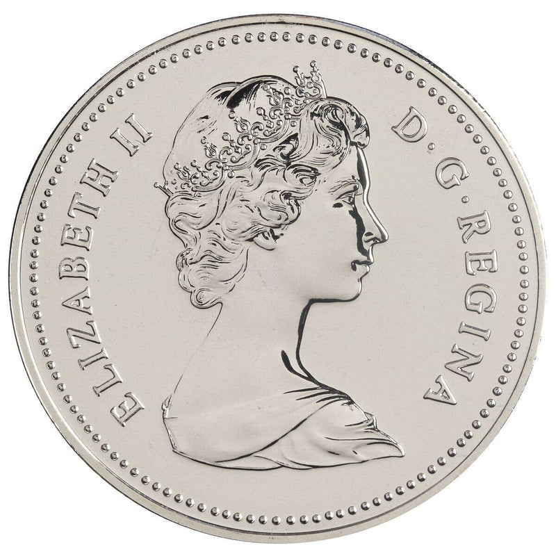 1980 $1 Arctic Territories Centennial - Silver Dollar