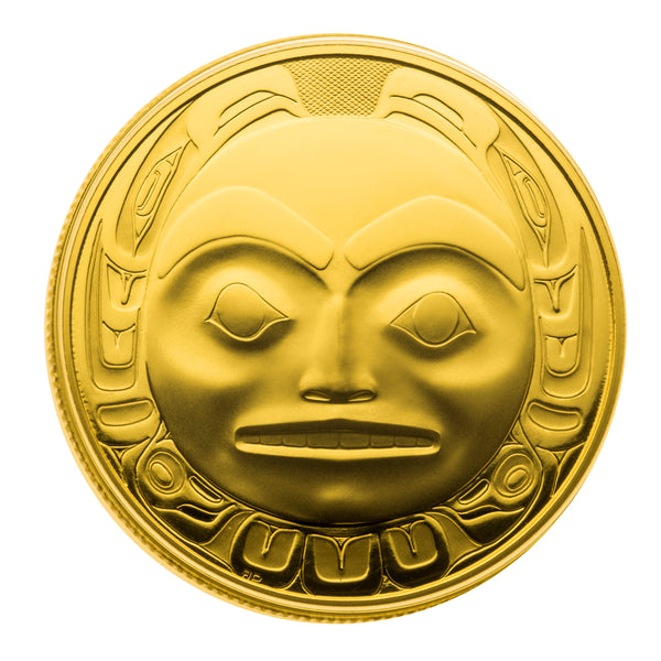 1997 $200 Haida 'Raven Bringing Light to the World' - 22kt. Gold Coin