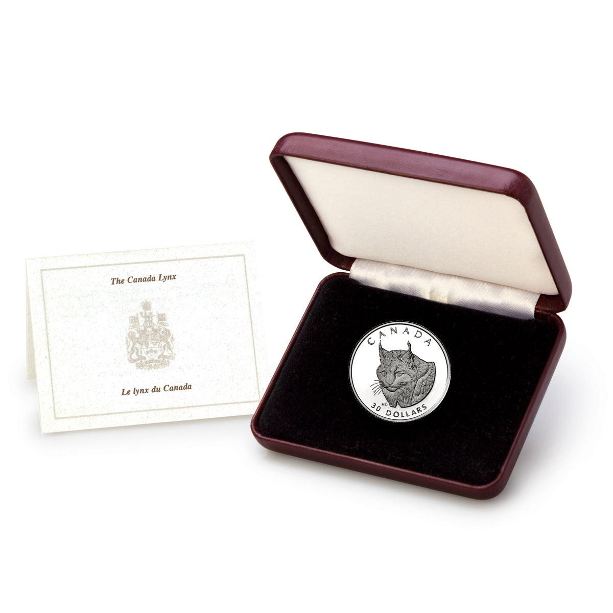 1995 $30 Lynx - Platinum Coin