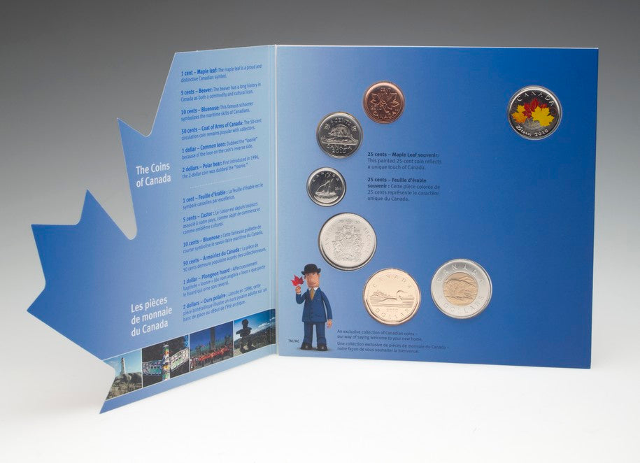 2010 RBC Welcome to Canada Coin Gift Set