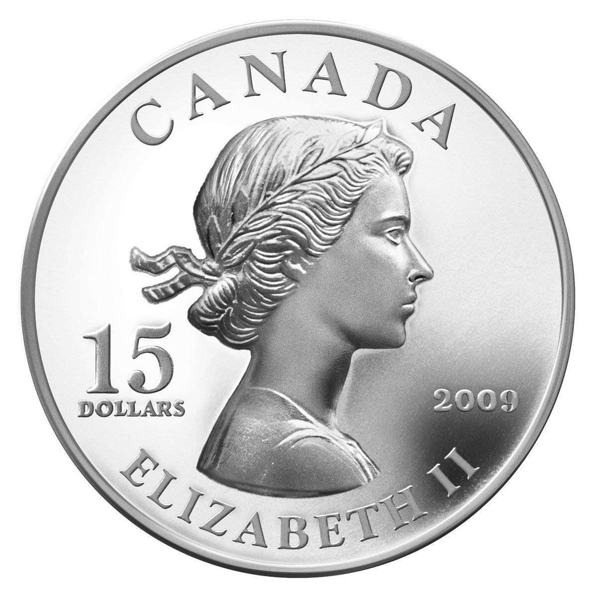 2009 $15 Vignettes of Royalty - Sterling Silver 5-Coin Set in Display