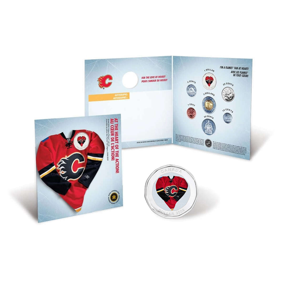 2009 Calgary Flames Gift Set