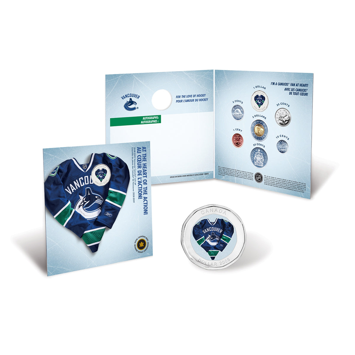 2009 Vancouver Canucks Gift Set