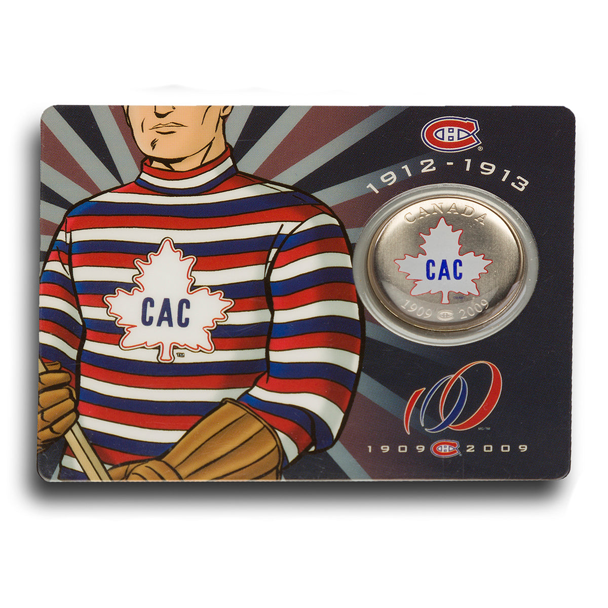 2009 Montreal Canadiens Centennial: "CAC" Coin