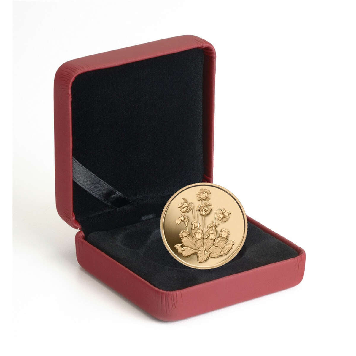 2009 $350 Provincial Floral Emblems: Pitcher Plant - Pure Gold Coin