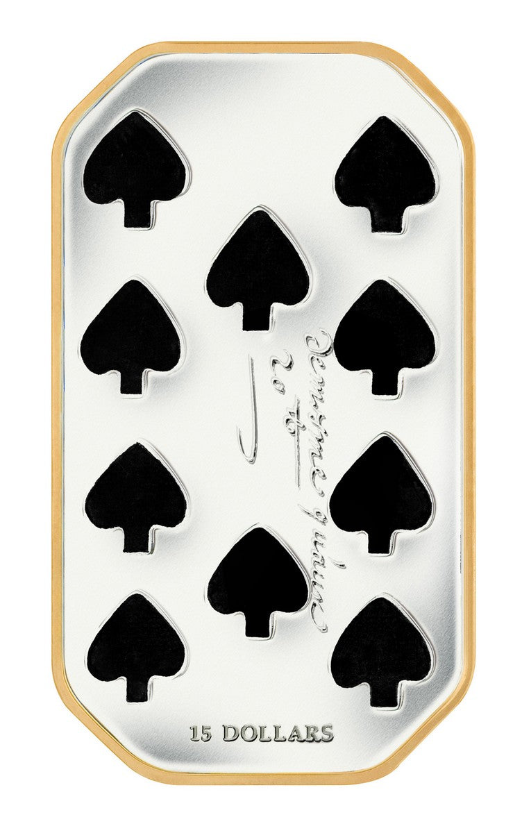 2009 $15 Playing Card - Sterling Silver 4-Coin Set