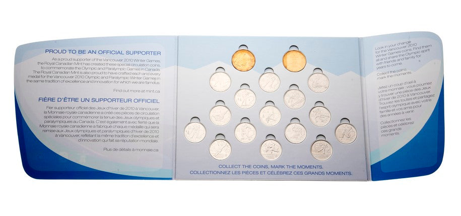 Vancouver 2010 Circulation Coin Set