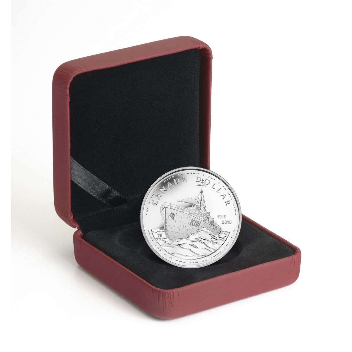 2010 $1 The Canadian Navy, 100th Anniversary - Silver Dollar Proof