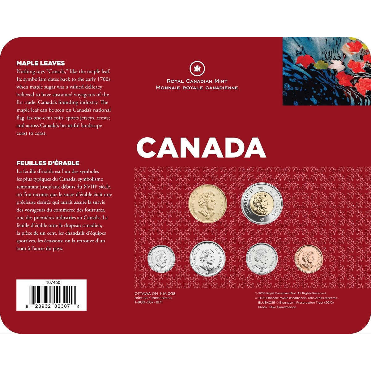 2010 Coin Collector Cards - Maple Leaves