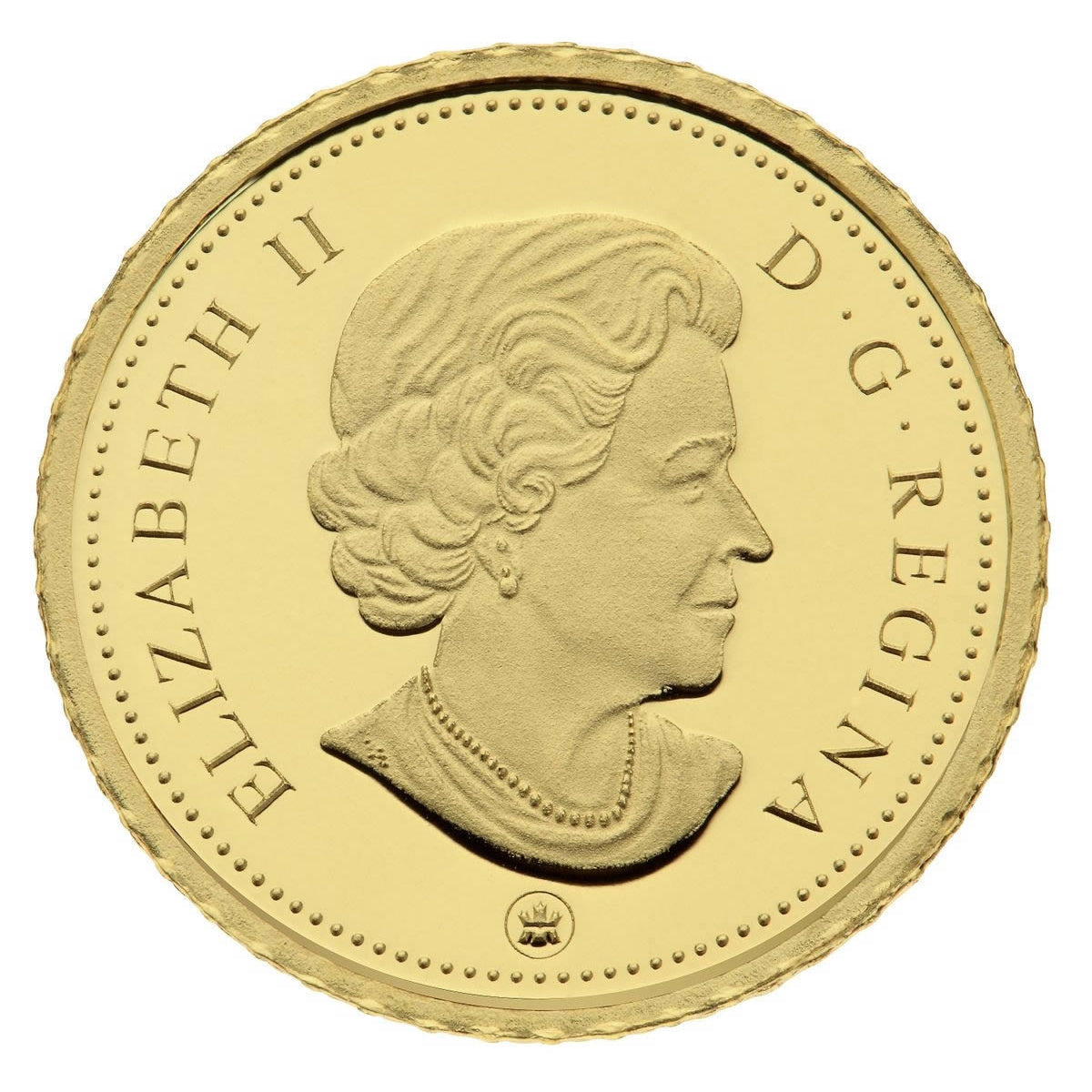 2010 25c Caribou - Pure Gold Coin