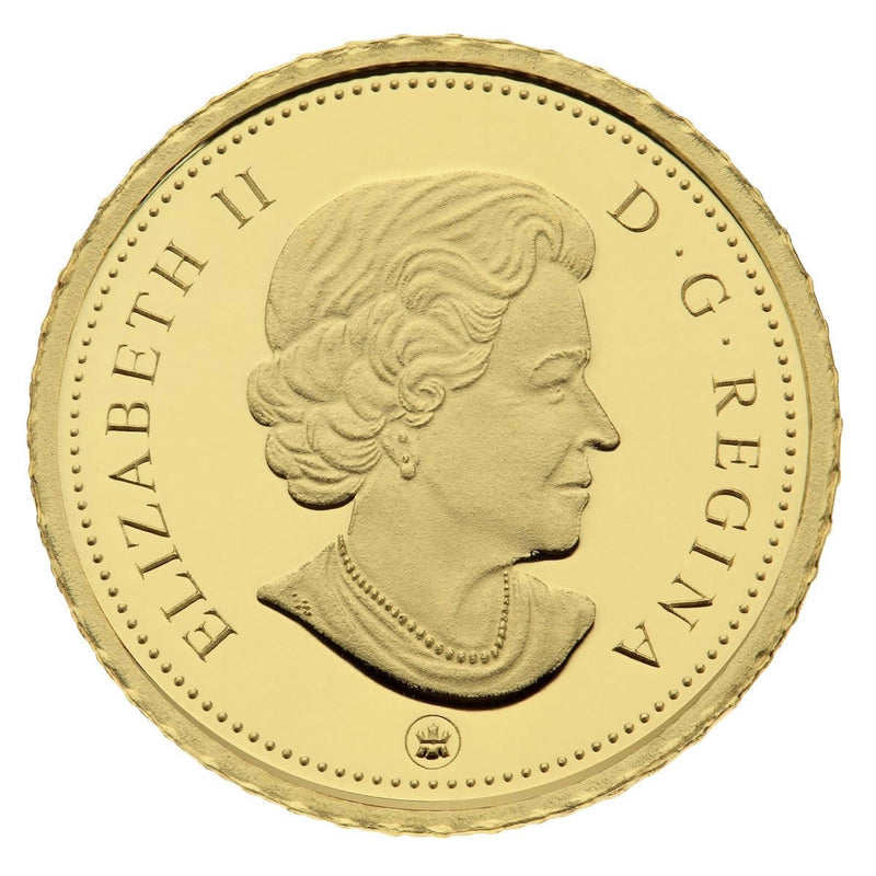 2010 25c Caribou - Pure Gold Coin