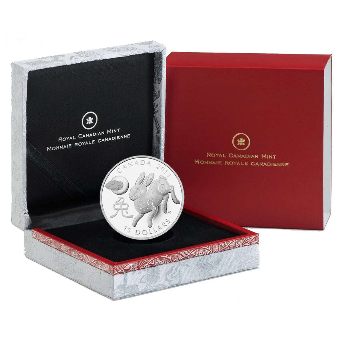 2011 $15 Year of the Rabbit Classic - Pure Silver Coin