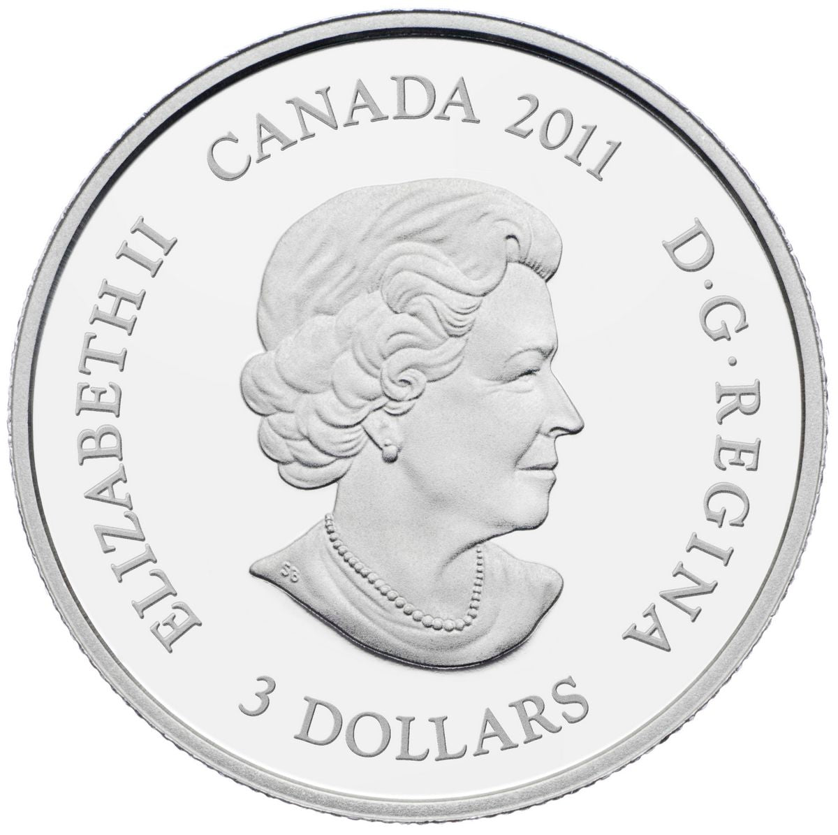 2011 $3 Birthstone Collection: November (Topaz) - Pure Silver Coin