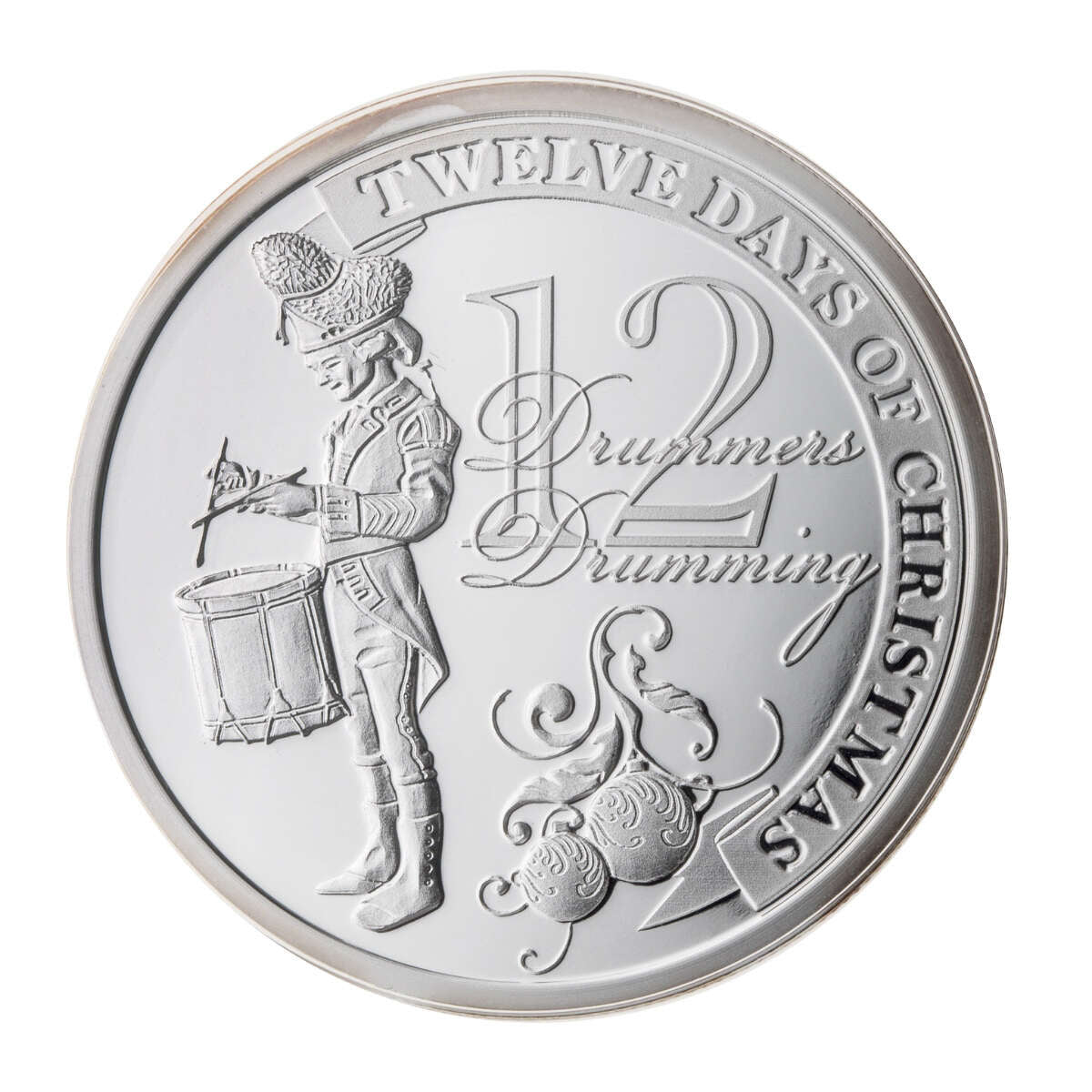 2010 $2 The Twelve Days of Christmas - 12-Coin Pure Silver Set