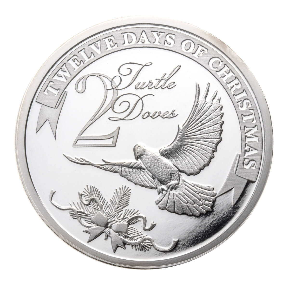 2010 $2 The Twelve Days of Christmas - 12-Coin Pure Silver Set