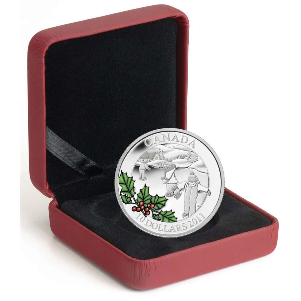 2011 $10 Little Skaters - Pure Silver Coin