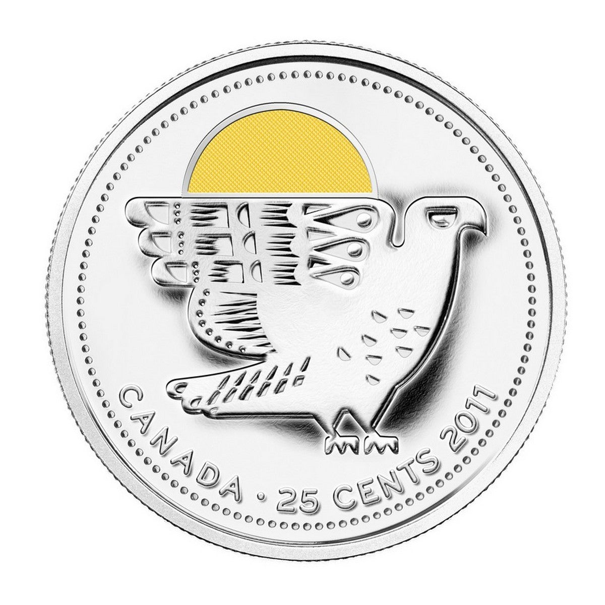 2011 25c Canadian Legendary Nature - 12-Coin Circulation Pack