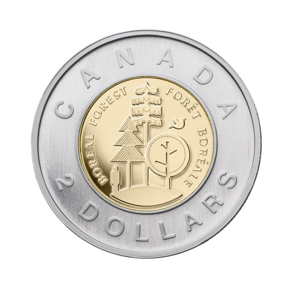 2011 $2 Boreal Forest - 5-Coin Circulation Pack