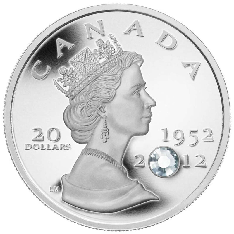 2012 $20 Queen's Diamond Jubilee - Pure Silver 3-Coin Set <i>(No Beauty Box)</i>