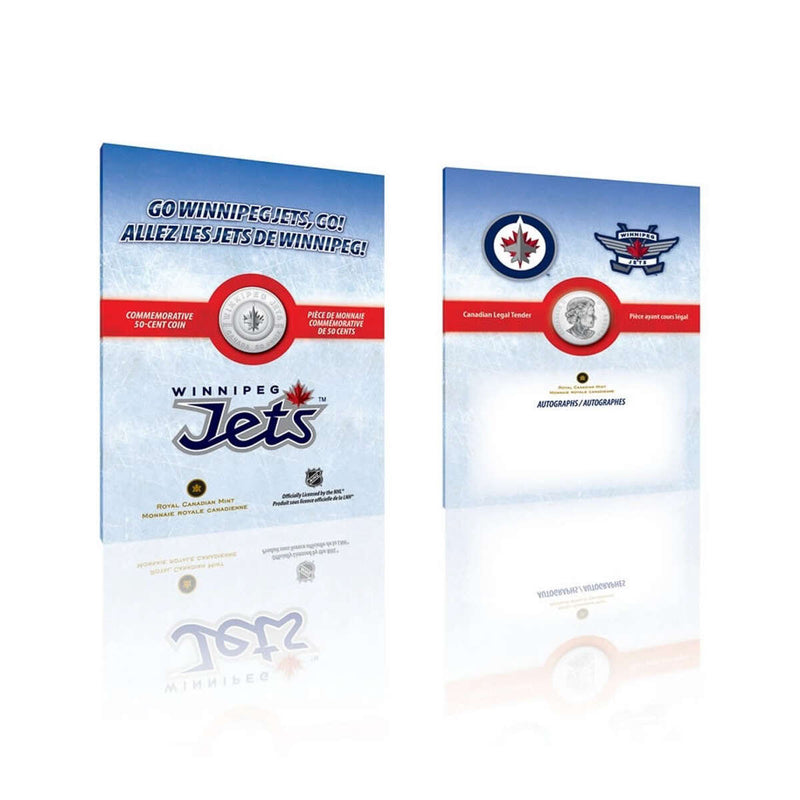 2012 50c Winnipeg Jets - Commemorative Coin