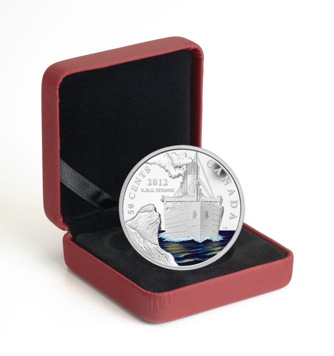 2012 50c R.M.S.Titanic - Silver-Plated Coin