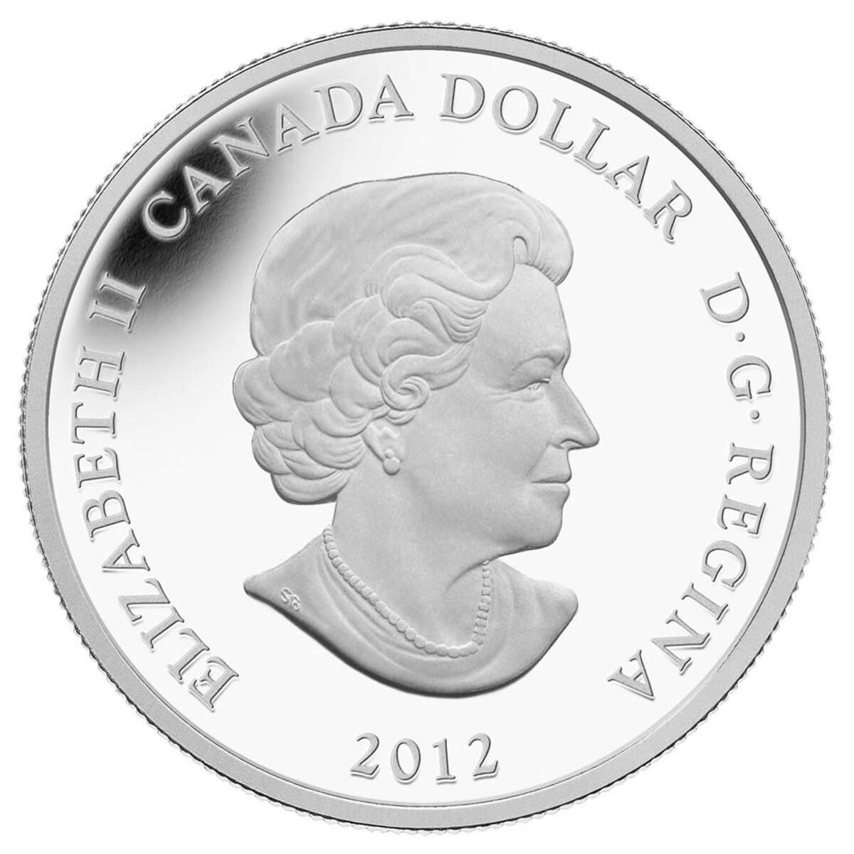 2012 $1 Two Loons - Pure Silver Coin