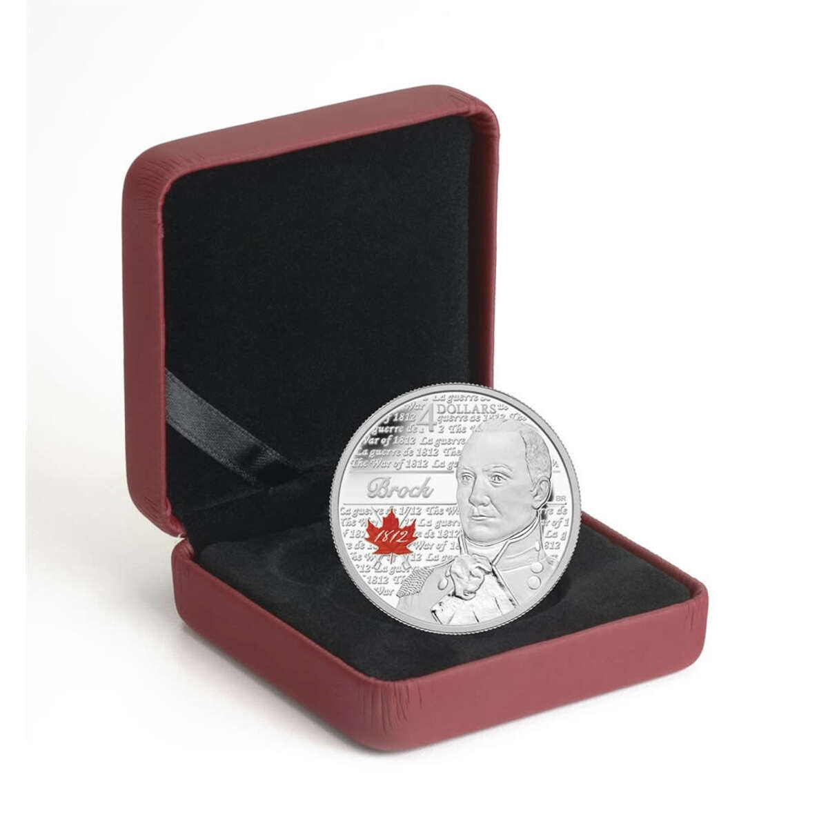 2012 $4 Heroes of 1812: Sir Isaac Brock - Pure Silver Coin