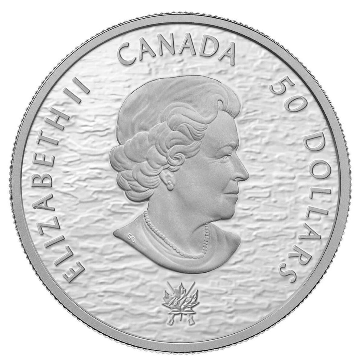 2013 $50 HMS Shannon & USS Chesapeake - Pure Silver Coin