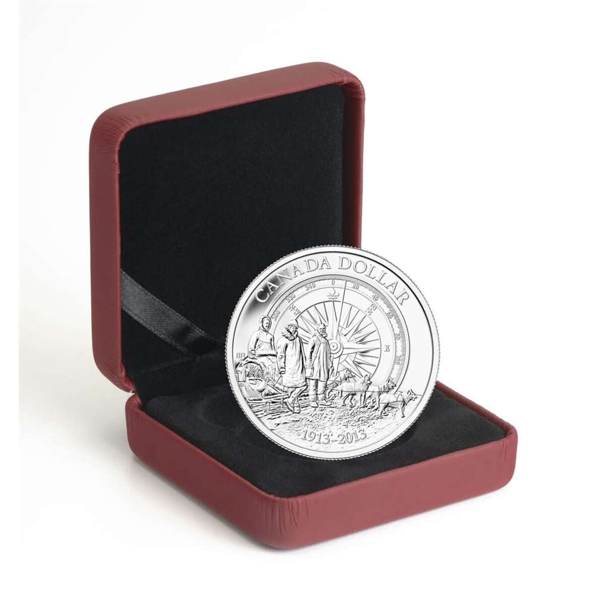 2013 $1 Arctic Expedition - Pure Silver Dollar B.U.