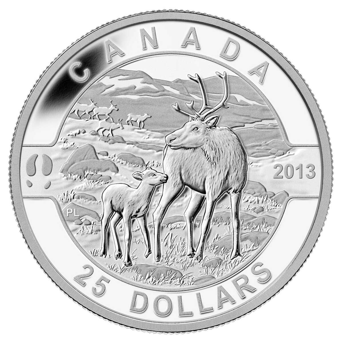 2013 $25 O Canada Series - Pure Silver 5-Coin Set