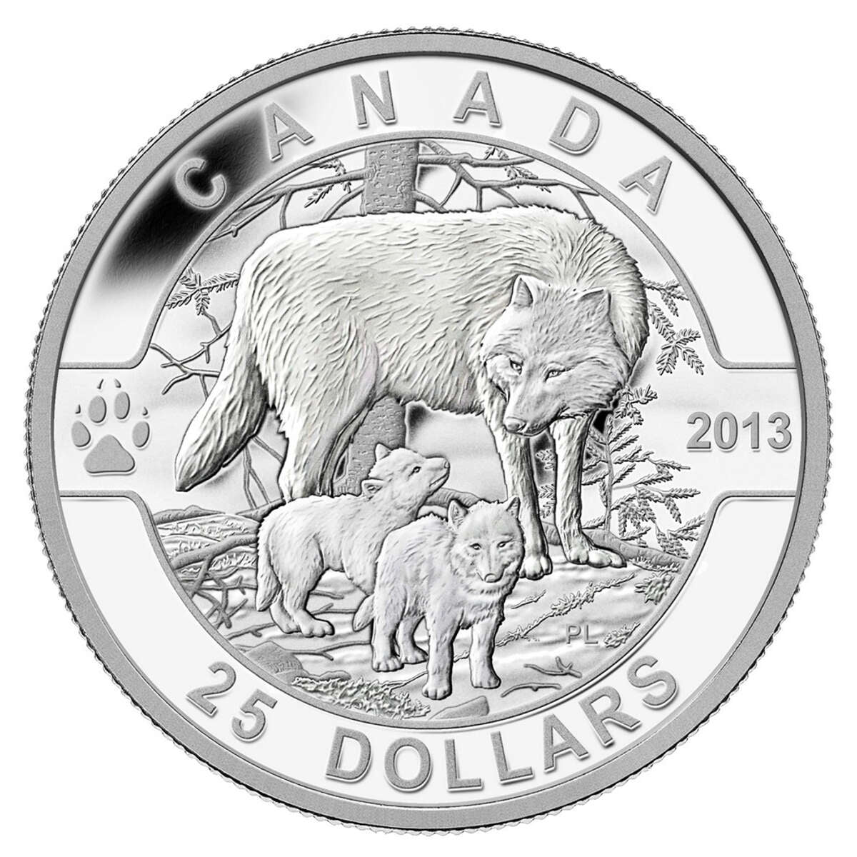 2013 $25 O Canada Series - Pure Silver 5-Coin Set