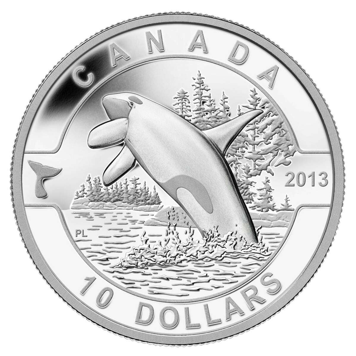 2013 $10 O Canada Series:  Pure Silver Set with Display Case