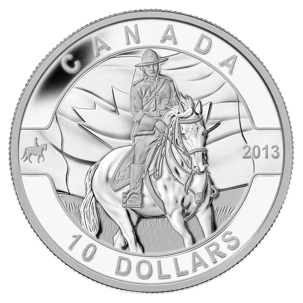 2013 $10 O Canada Series:  Pure Silver Set with Display Case