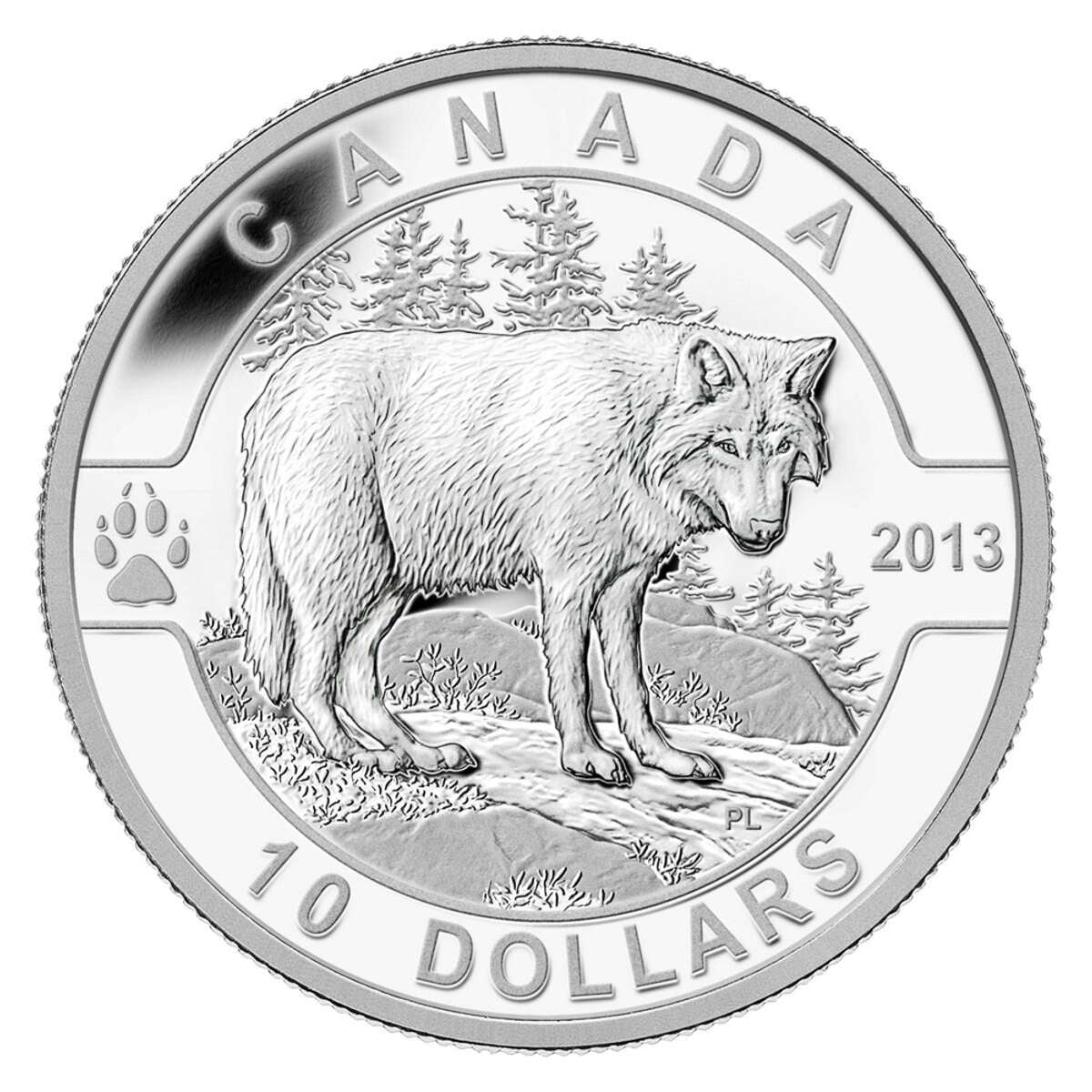 2013 $10 O Canada Series:  Pure Silver Set with Display Case