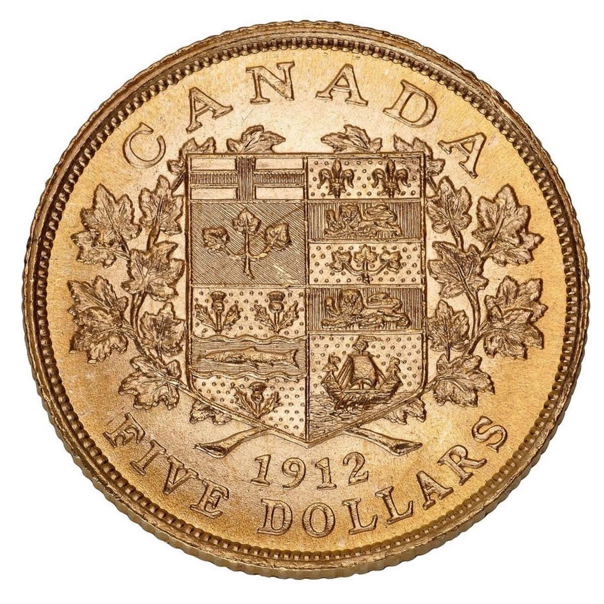 1912 $5 Hand-Selected Gold Coin: Canadas First Gold Coins