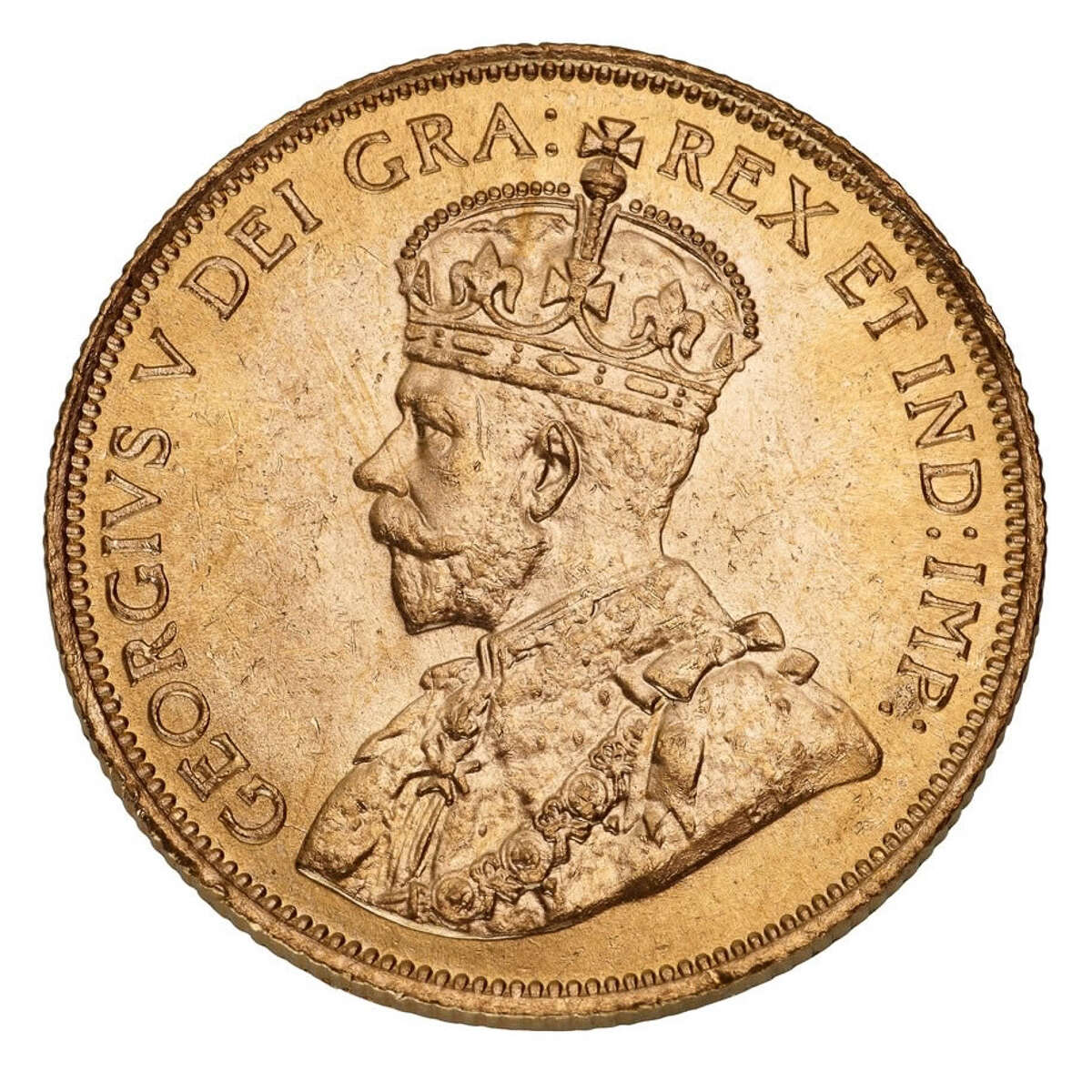 1912 $10 Hand Selected Gold Coin - Canada's First Gold Coins