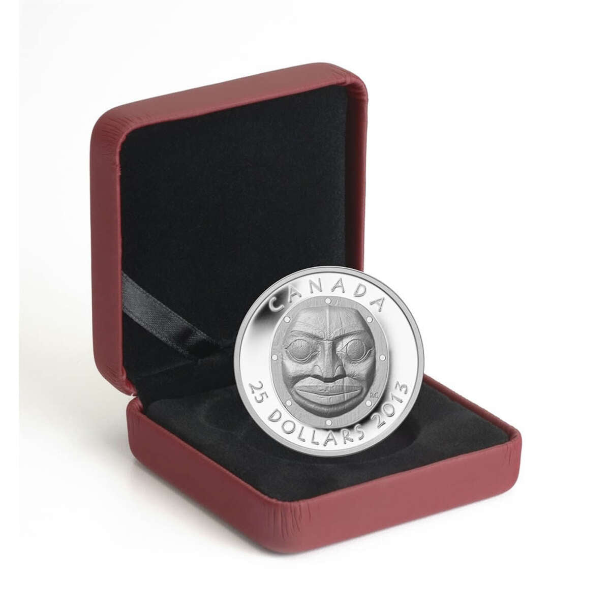 2013 $25 Grandmother Moon Mask - Pure Silver Coin