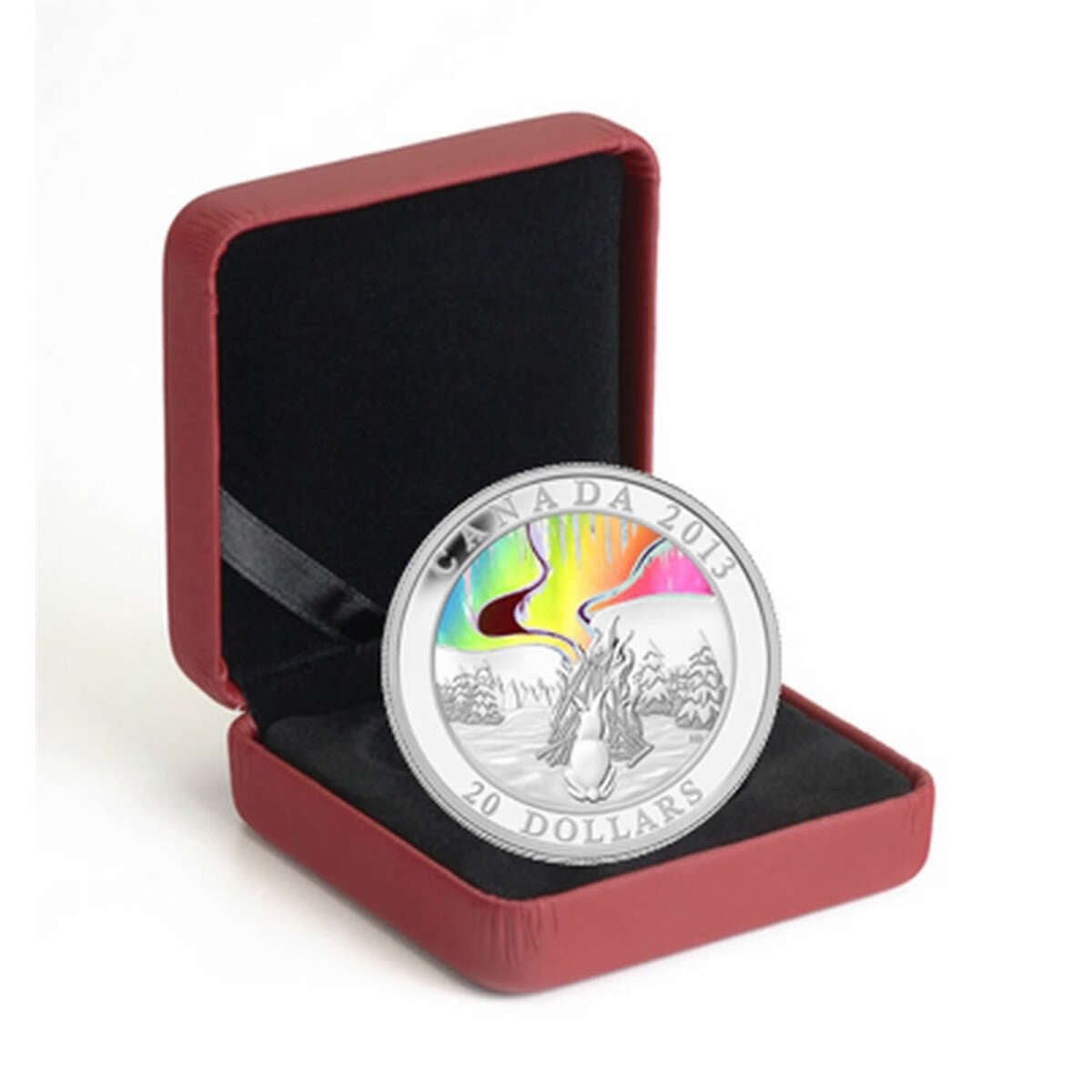 2013 $20 A Story of the Northern Lights: The Great Hare - Pure Silver Coin