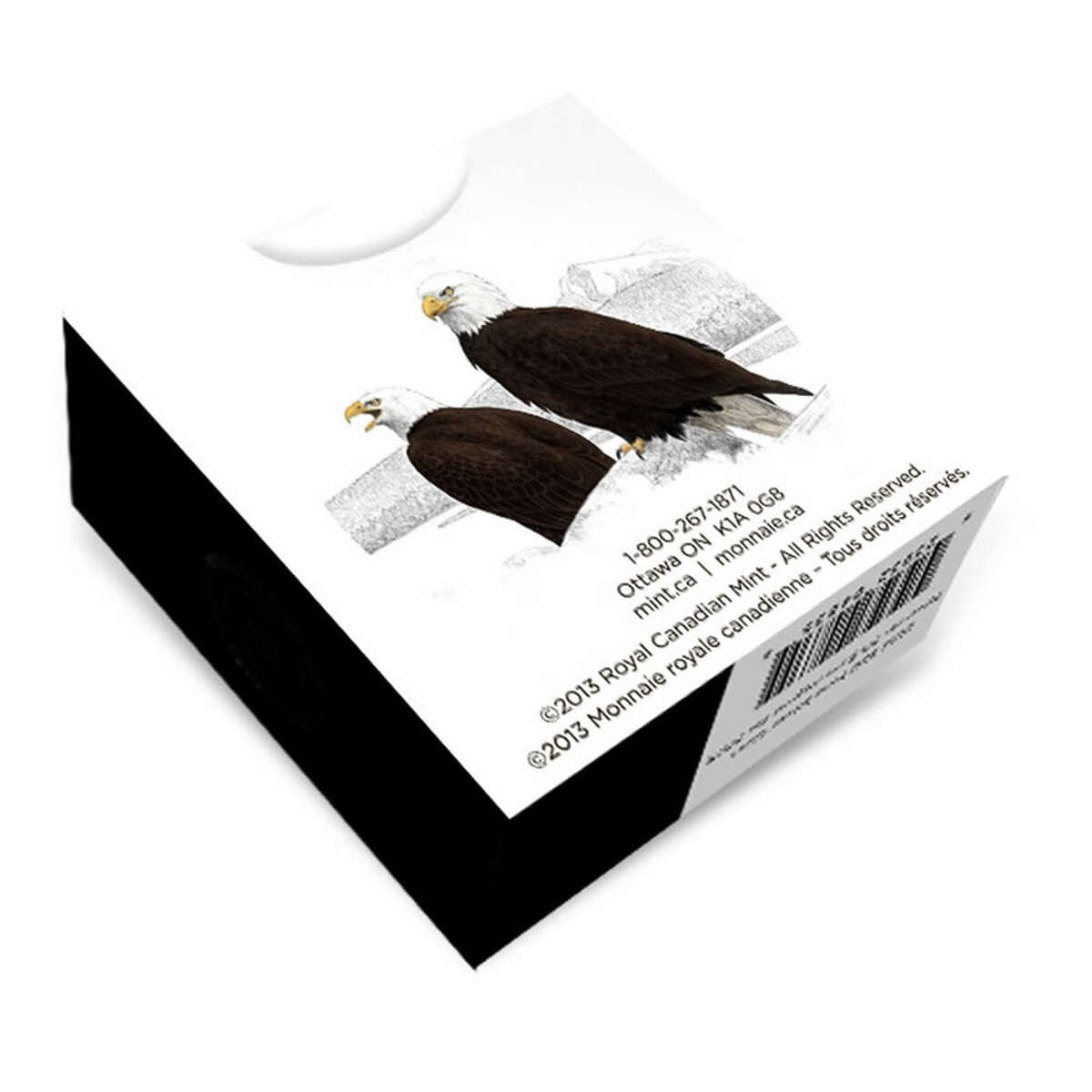 2013 $20 The Bald Eagle: Lifelong Mates - Pure Silver Coin