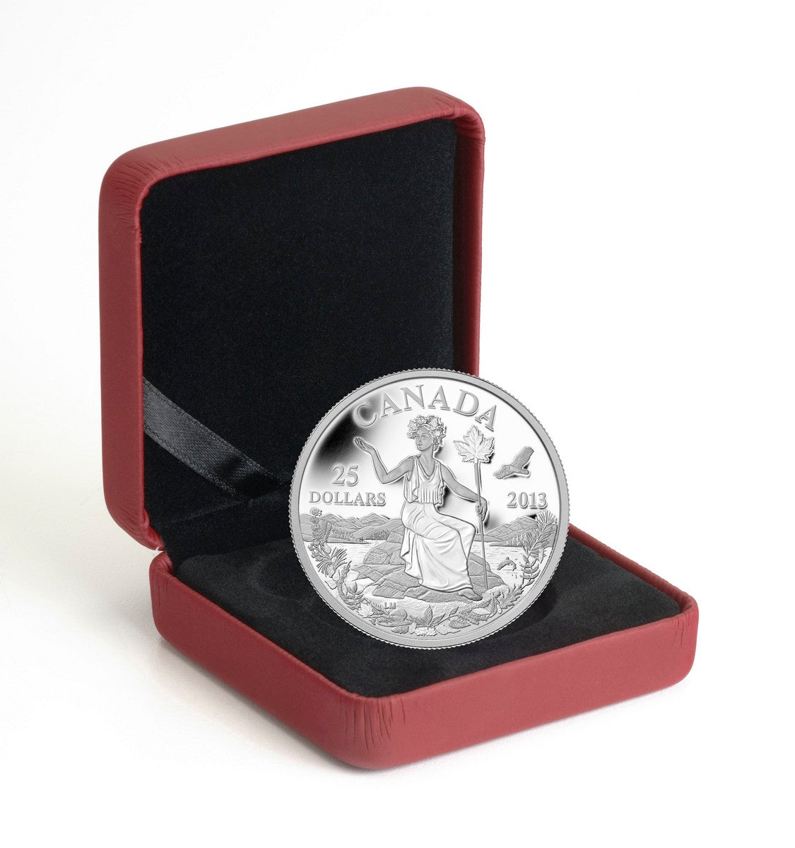 2013 $25 Canada: An Allegory - Pure Silver Coin