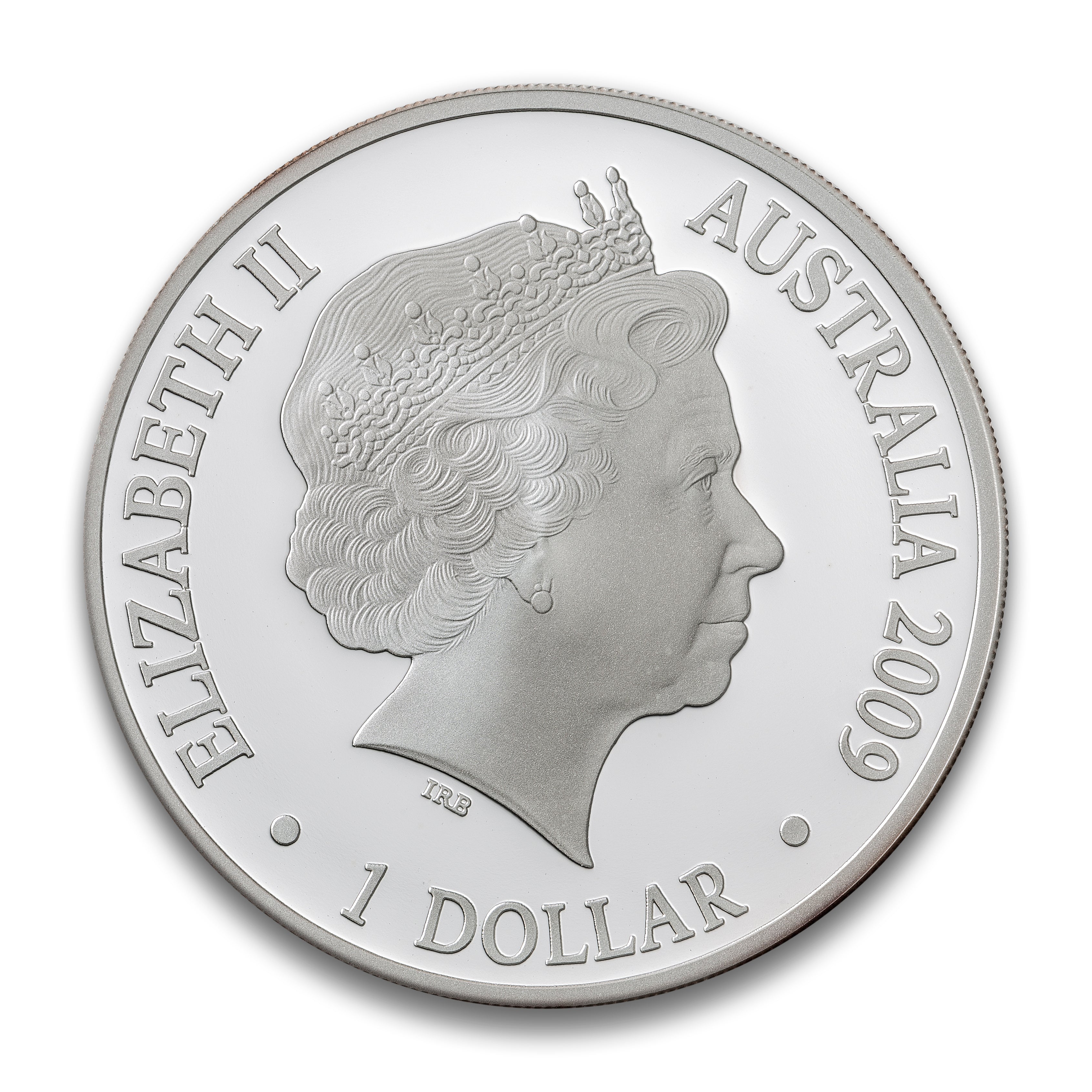 2009 $1 Kangaroo at Sunset - Pure Silver Coin