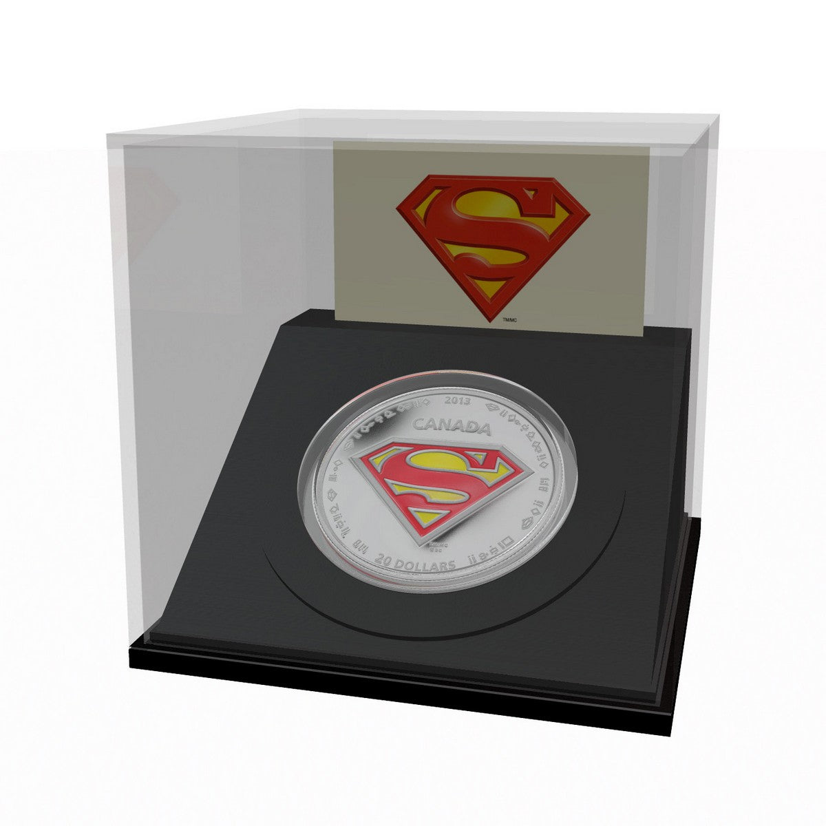 2013 $20 75th Anniversary of Superman™: The Shield - Pure Silver