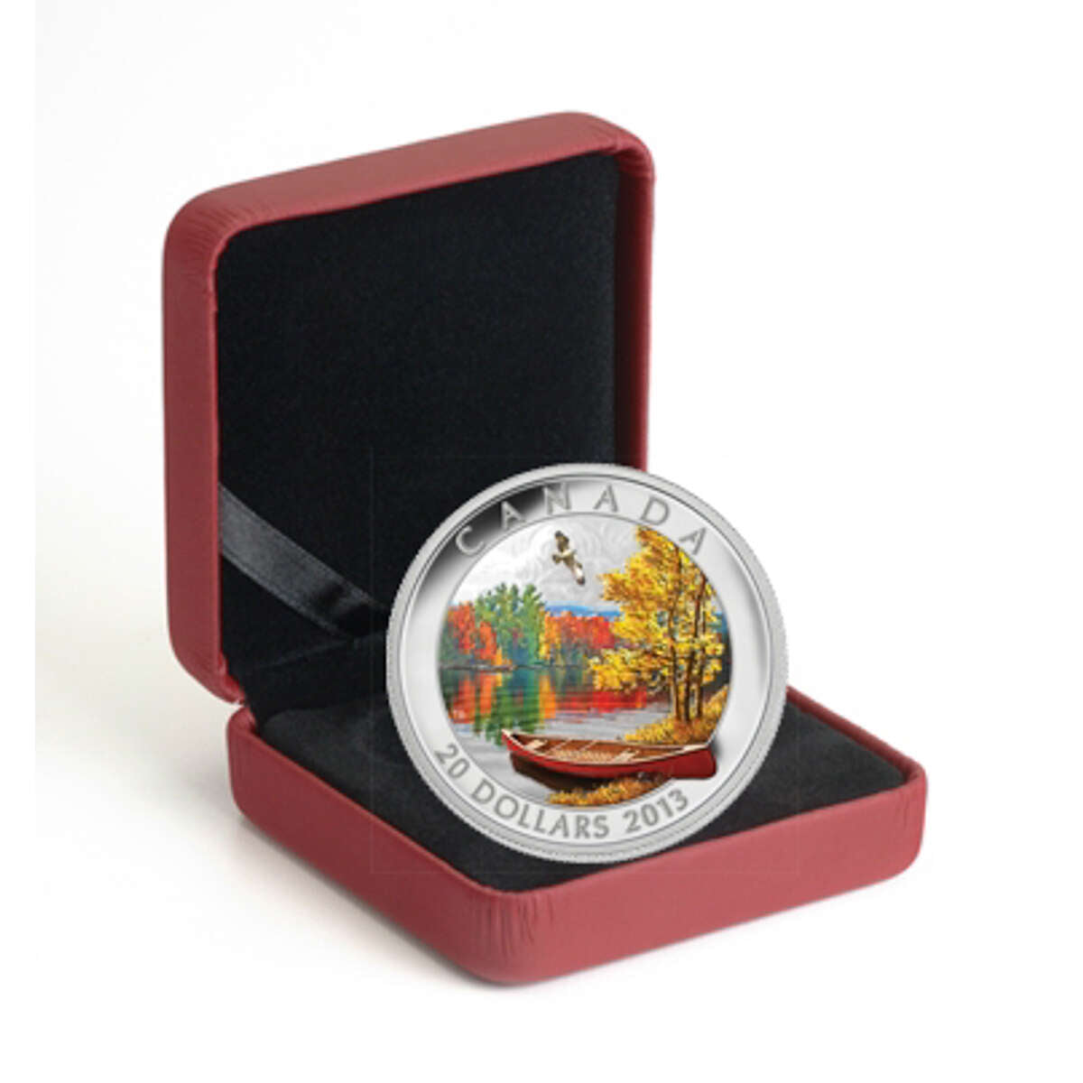 2013 $20 Autumn Bliss - Pure Silver Coin