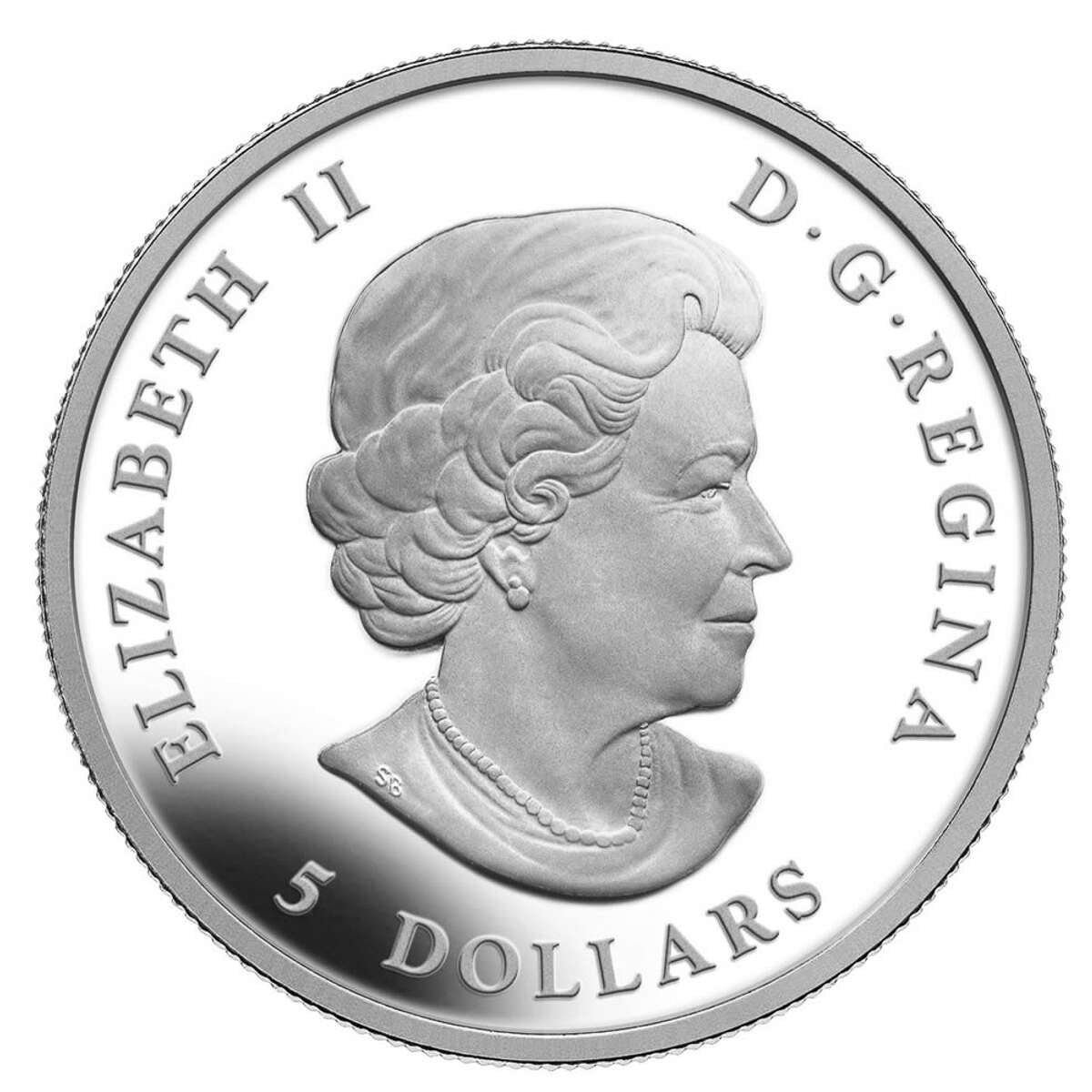 2013 $5 Silver Maple Leaf, 25th Anniversary - Pure Silver High Relief