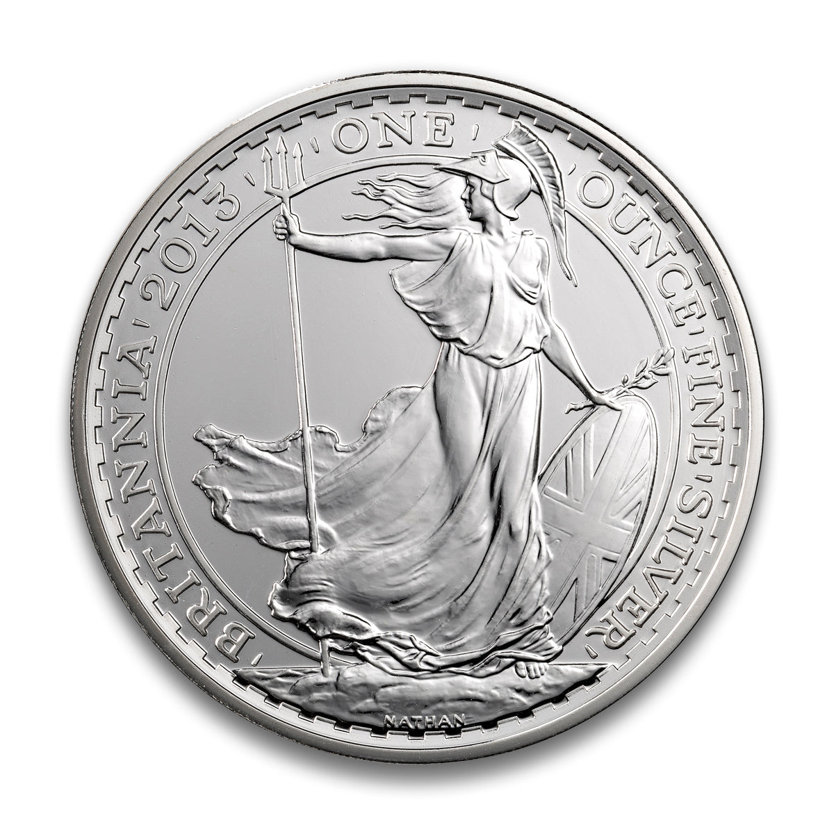 2013 The Fabulous 15: Great Britain - Pure Silver Coin