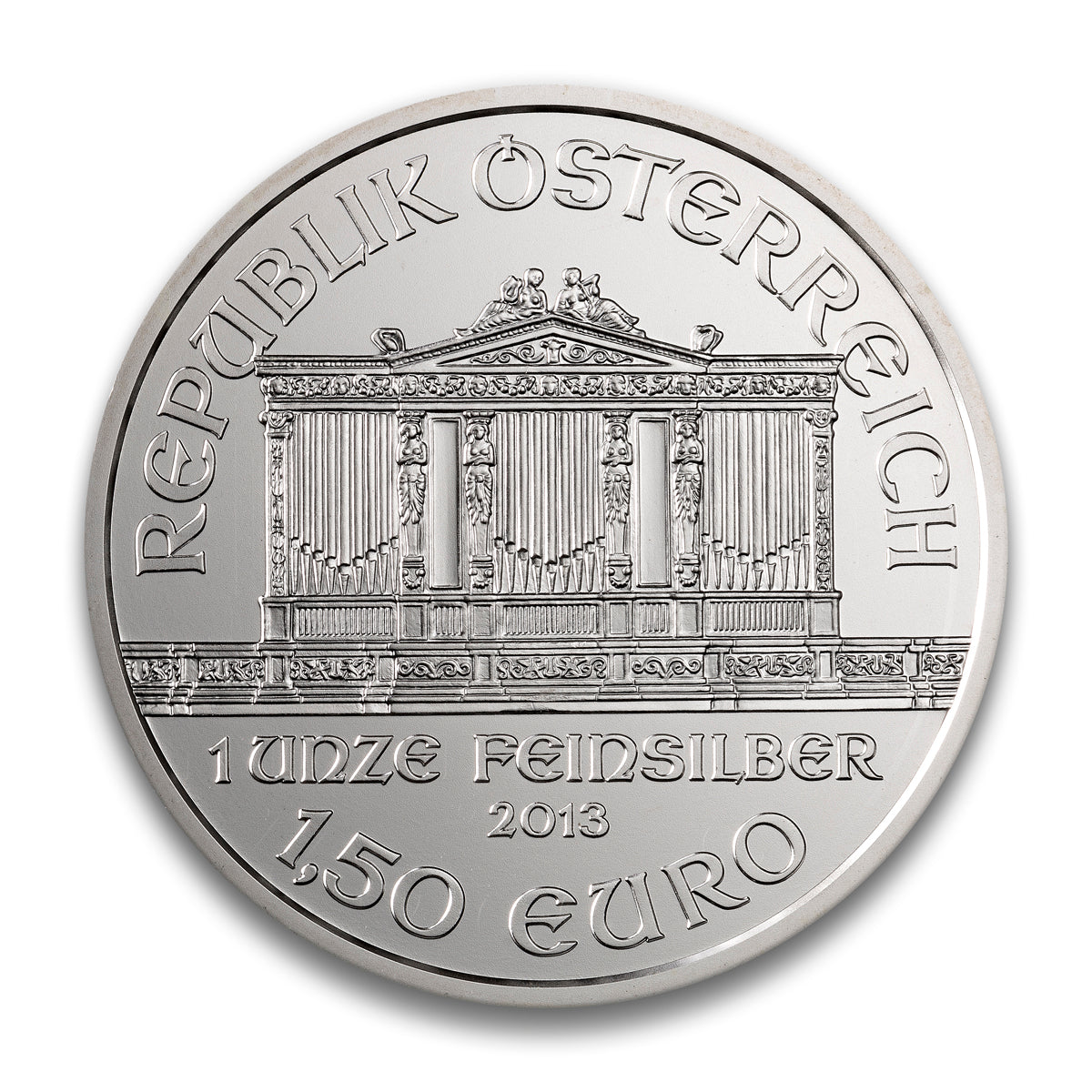 2013 1,50 Euros The Fabulous 15: Austria - Pure Silver Coin