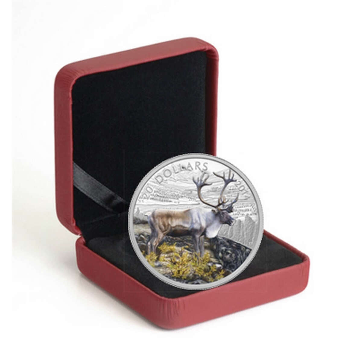 2014 $20 The Caribou - Pure Silver Coin