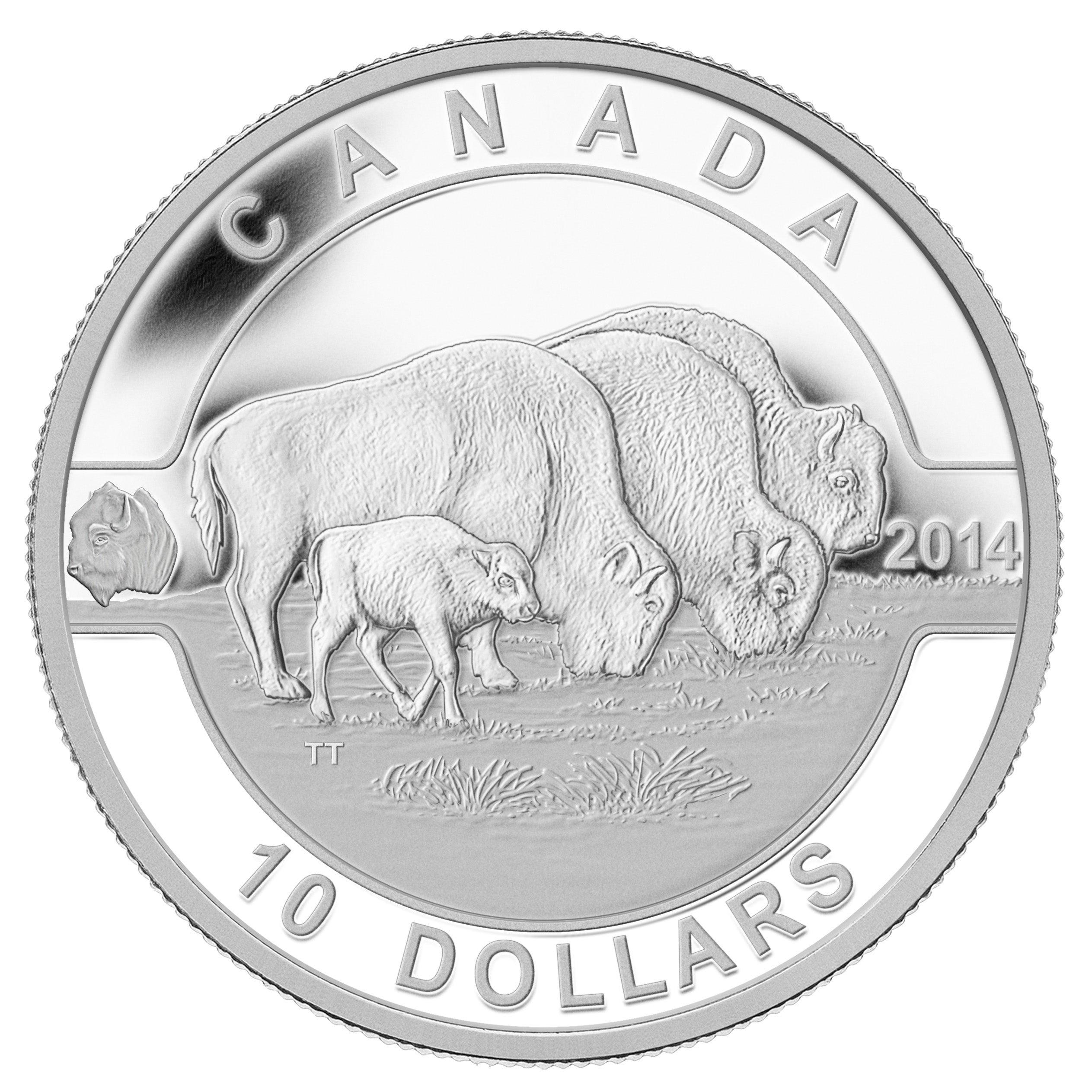 2014 $10 O Canada Series - Pure Silver 10-Coin Set