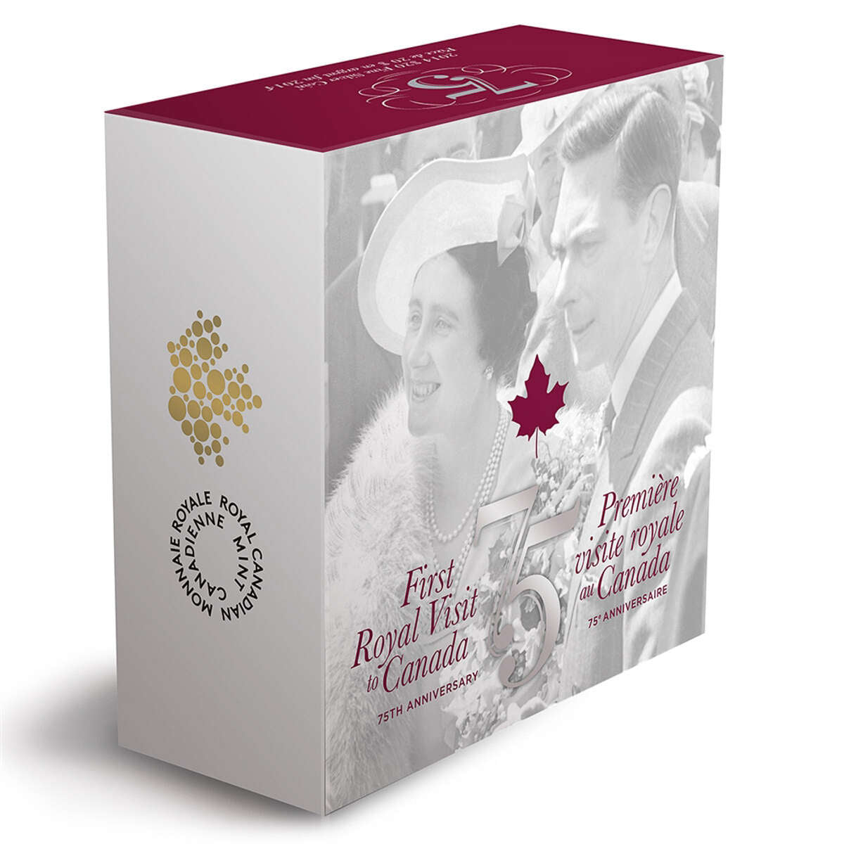 2014 $20 The First Royal Visit, 75th Anniversary - Pure Silver Coin